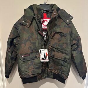 Canada Kids Camouflage Jacket